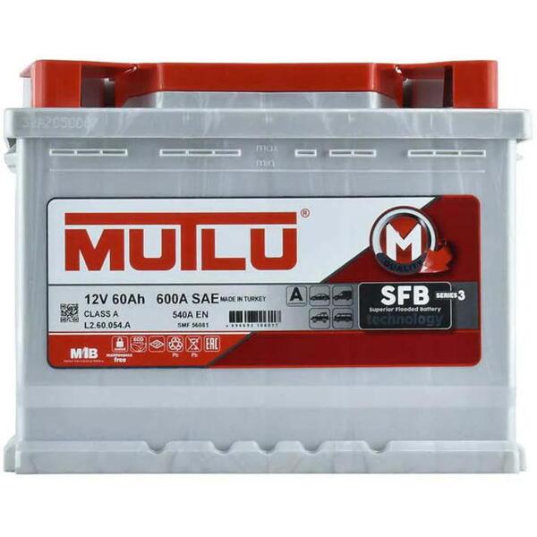 

Акумулятор MUTLU 6СТ-60 (0) SFB L2.60.054.A