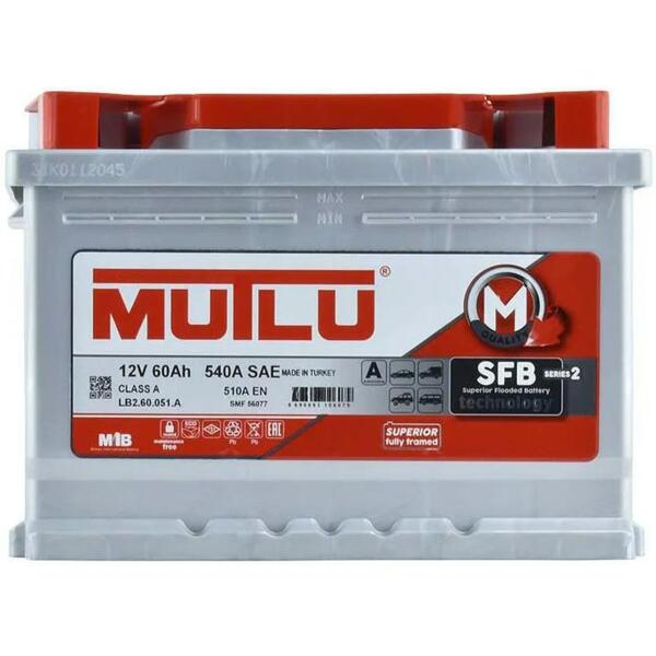 

Акумулятор MUTLU 6СТ-60 (0) SFB LB2.60.051.A