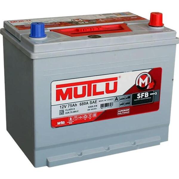 

Акумулятор MUTLU 6СТ-75 (0) Asia SFB D26.75.064.C