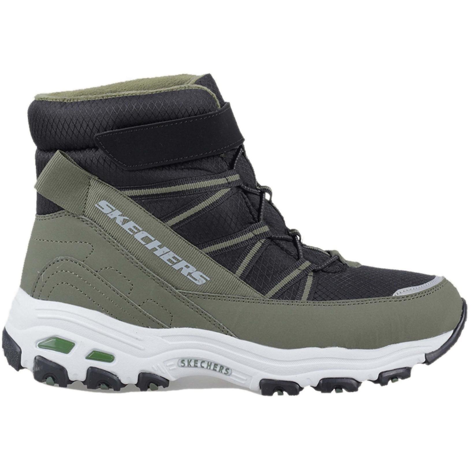 Черевики підліткові для хлопчика Skechers D'Lites 660092L BKOL 45805 28,5 (12 US) сіріфото1