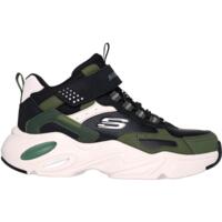 Ботинки подростковые для мальчика Skechers Stamina Airy 405266L BKOL 32 (1 US) черные