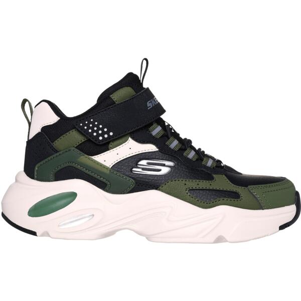 Ботинки подростковые для мальчика Skechers Stamina Airy 405266L BKOL 45805 (12 US) черные