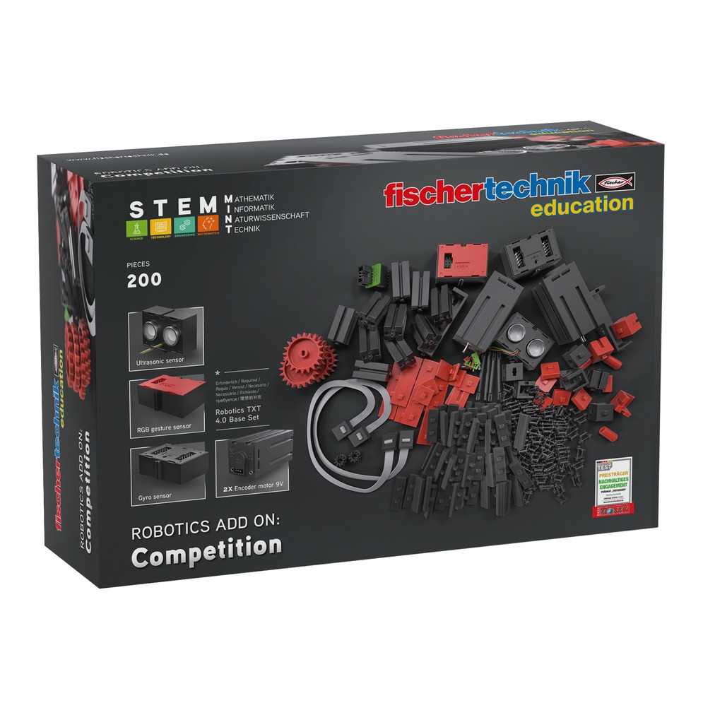 Набір-розширення fisсhertechnik STEM ROBOTICS Змагання (FT-560842)фото