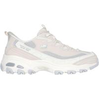 Кроссовки женские Skechers Slip-Ins: D'lites - Smooth Nostalgia 150537 NTGY 42 (12 US) бежевые