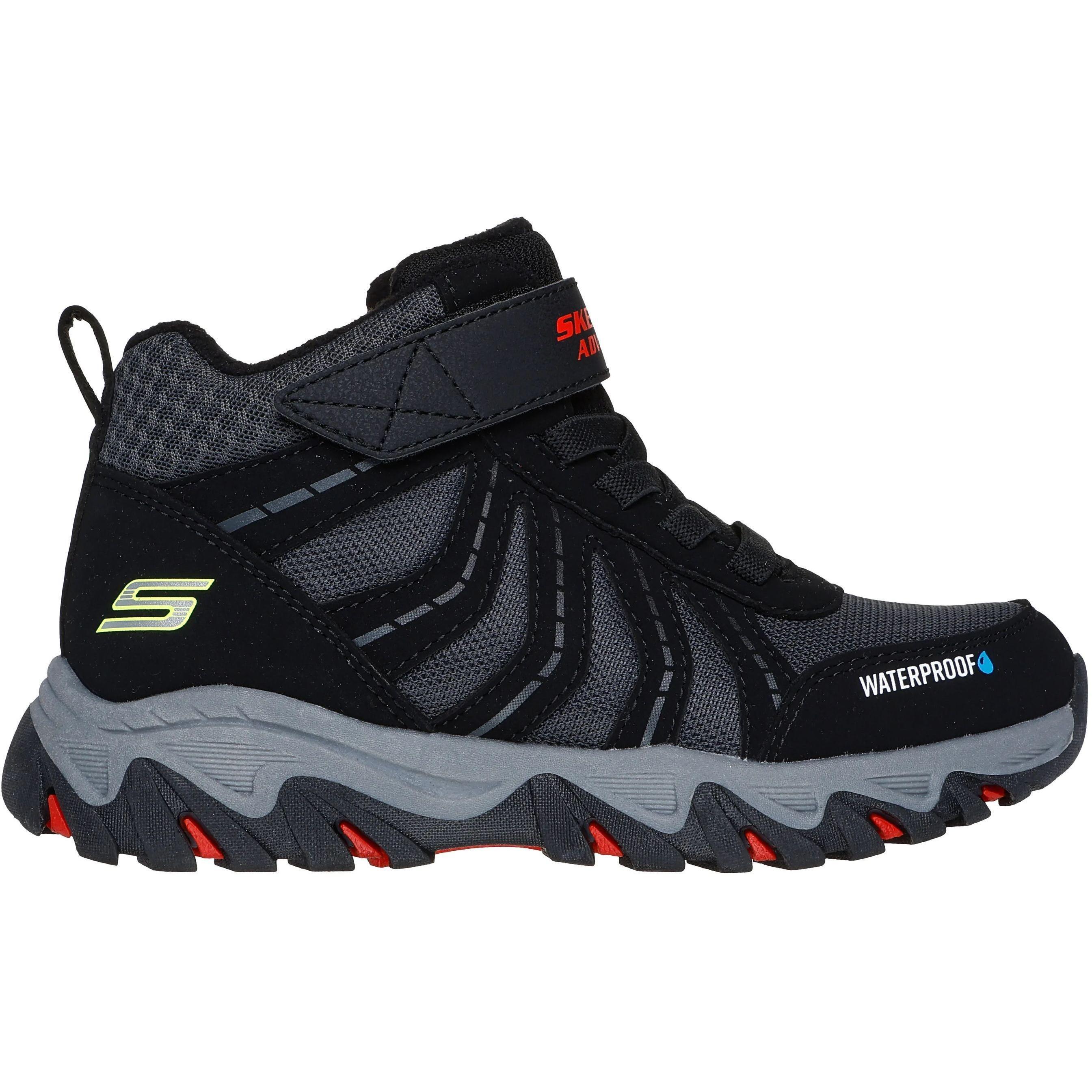 Ботинки подростковые для мальчика Skechers Street 406412L BKRD 27.5 (11 US) черные фото 1