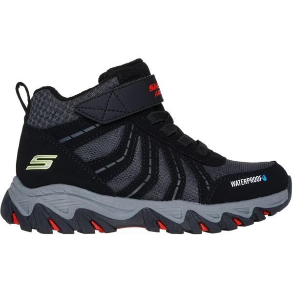 Ботинки подростковые для мальчика Skechers Street 406412L BKRD 38 (6 US) черные фото 
