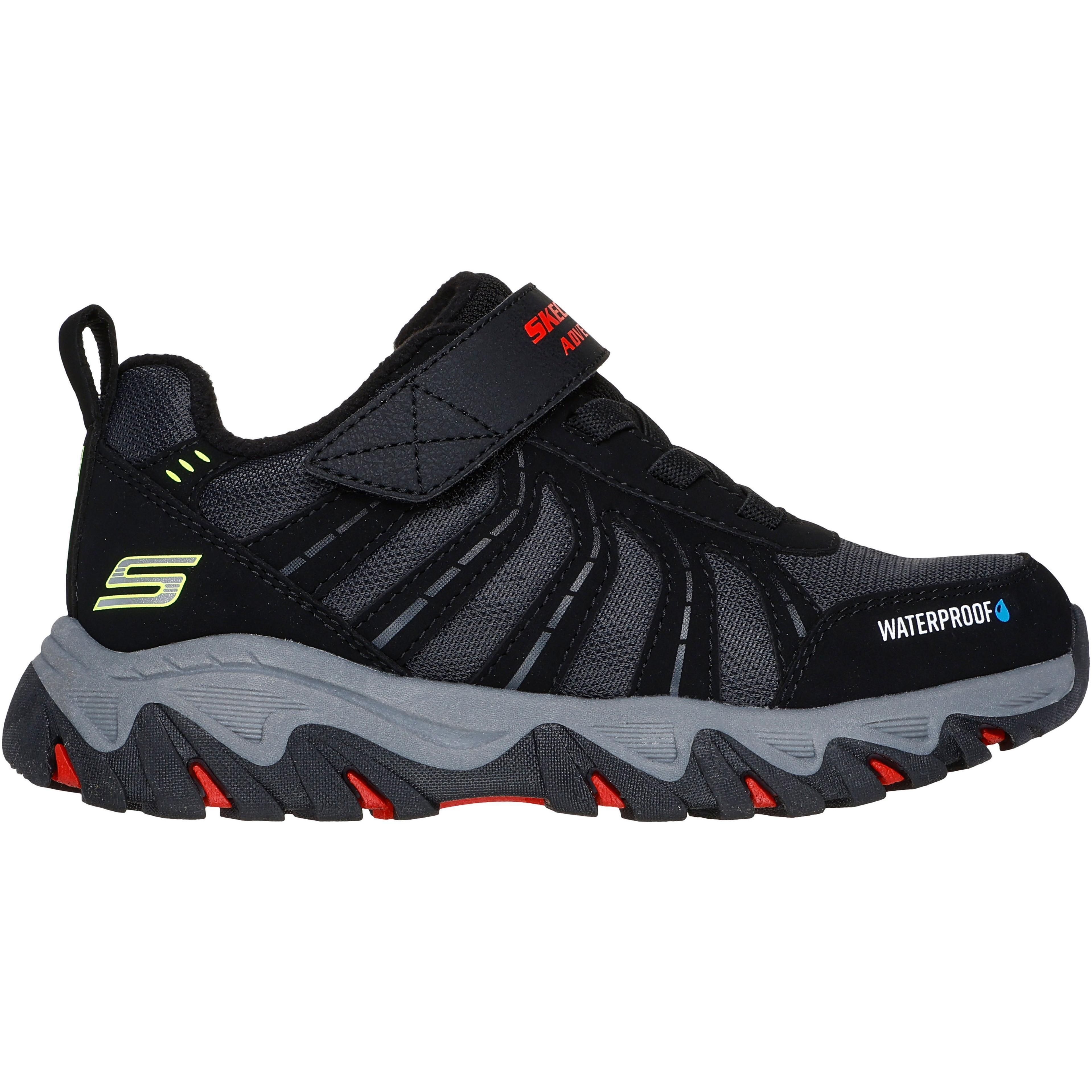 Кроссовки подростковые для мальчика Skechers Rugged 406411L BKRD 30 (13 US) черные фото 1