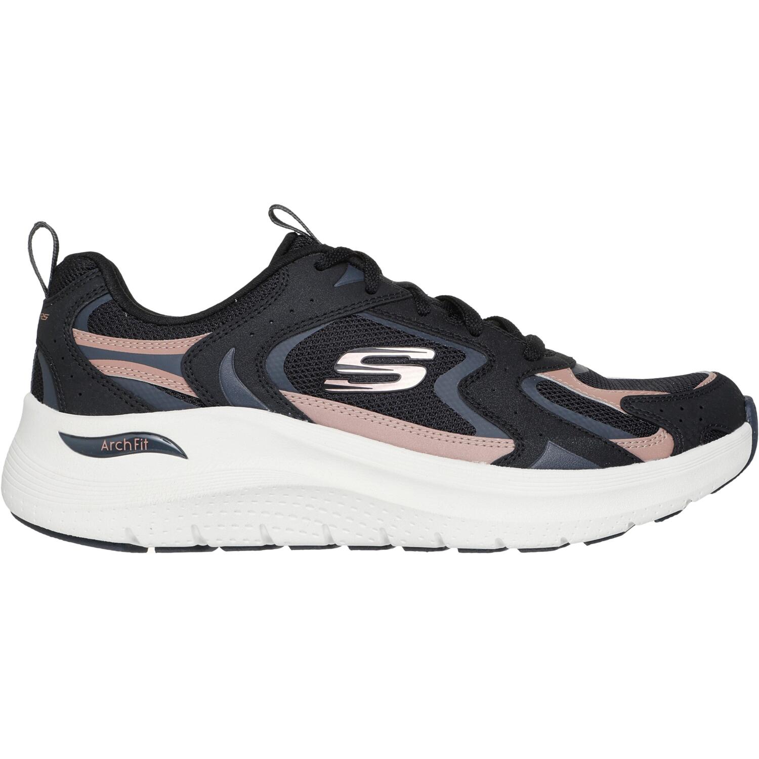 Кроссовки женские Skechers Arch Fit 2.0 150332 BKRG 41 (11 US) черные