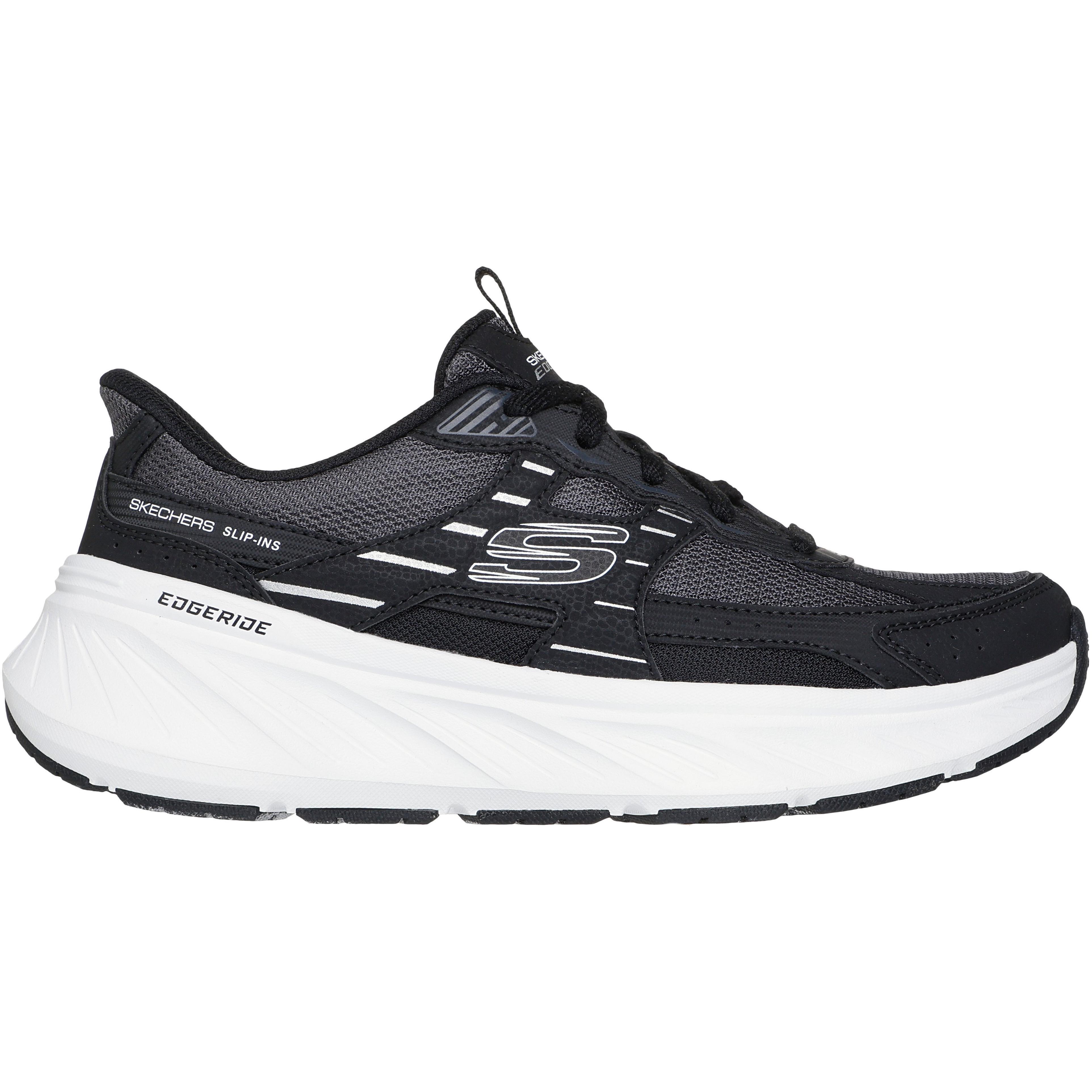 Кроссовки женские Skechers Edgeride 150497 BKW 36.5 (6.5 US) черные фото 1
