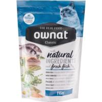 Сухой корм для котов Ownat Classic Fish с рыбой 400 г
