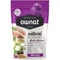 Сухий корм для собак малих порід Ownat Classic Mini Adult з куркою 400 г