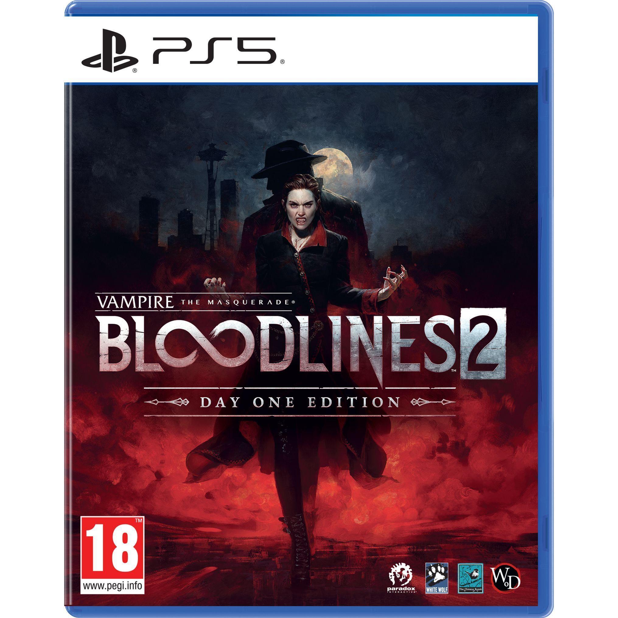 Игра Vampire: The Masquerade - Bloodlines 2 Day One Edition (PS5) фото 1