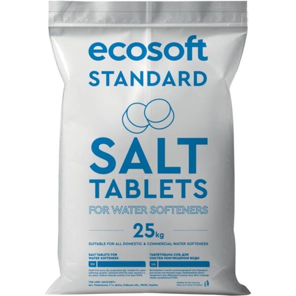 

Соль таблетированная Ecosoft KECOSILSTD 25кг