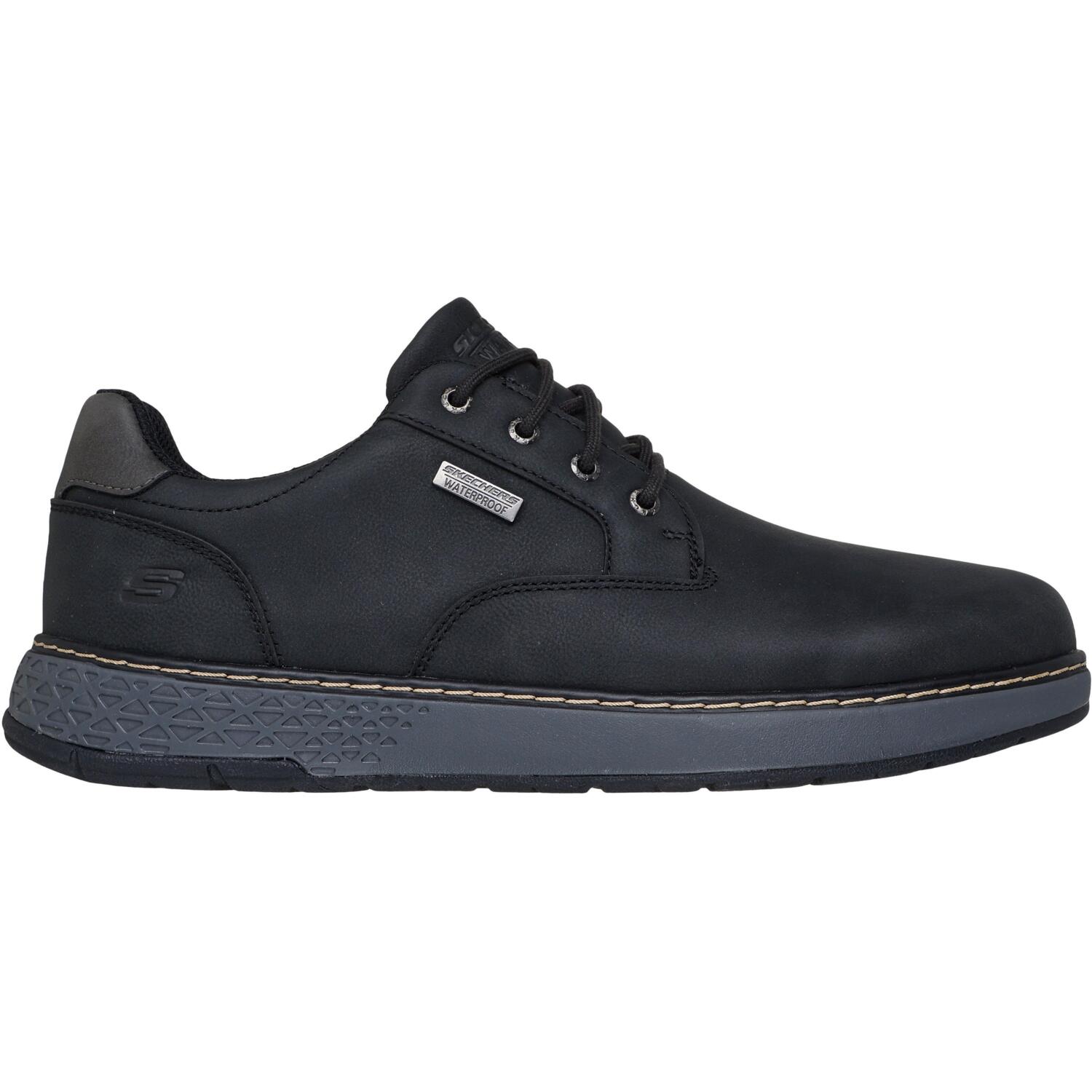 Кеды мужские Skechers Relaxed Fit: Garlan - Pryor 205234 BLK 44 (10,5 US) чорные
