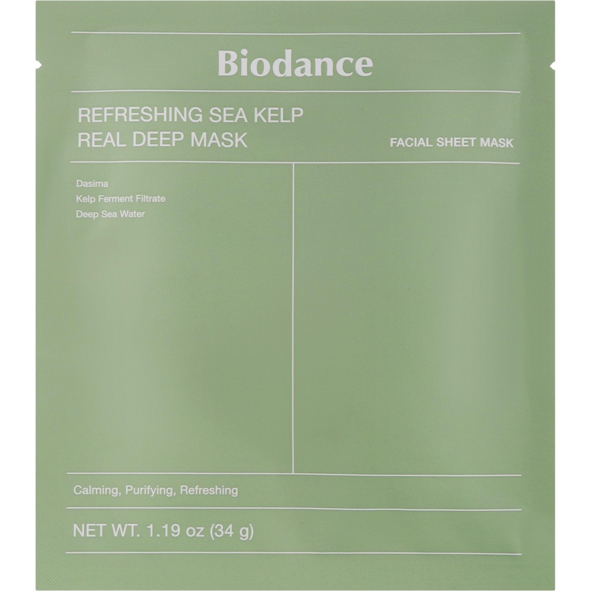 Маска гідрогелева Biodance Refreshing Sea Kelp 34 г 1 штфото1
