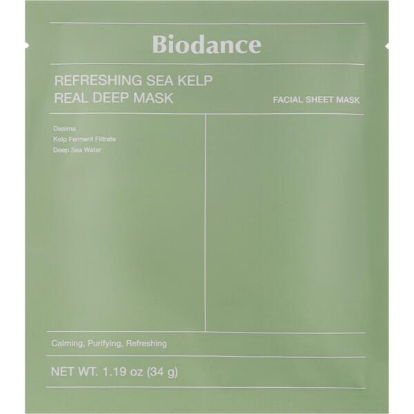 

Маска гидрогелевая Biodance Refreshing Sea Kelp 34 г, 1 шт