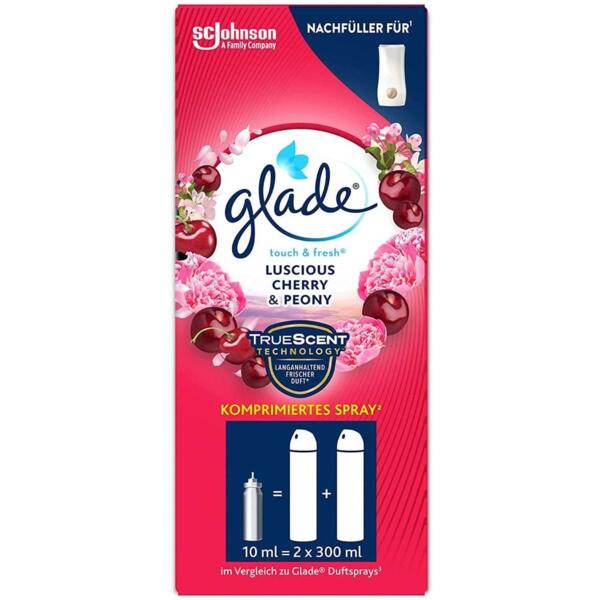 

Микроспрей Glade Пион и Сочные ягоды 10 мл