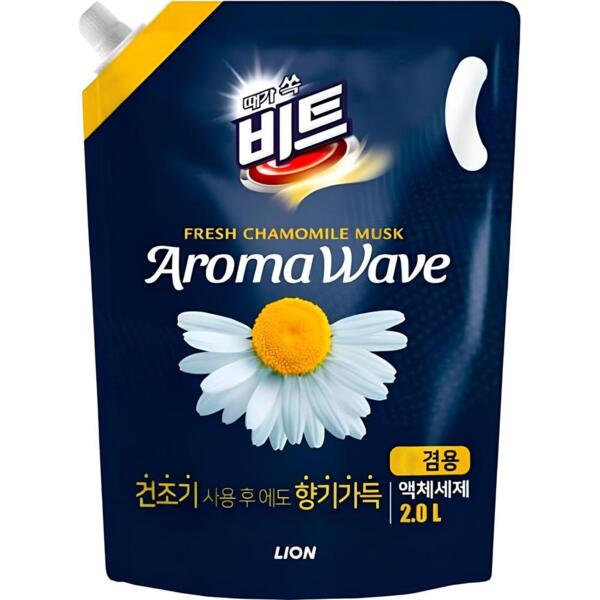 

Жидкое средство для стирки Lion Beat AromaWave Ромашка 2 л