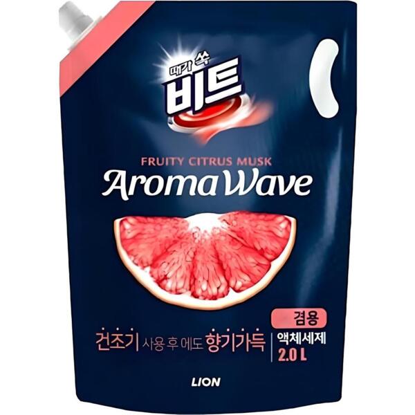 

Жидкое средство для стирки Lion Beat AromaWave Цитрус 2 л