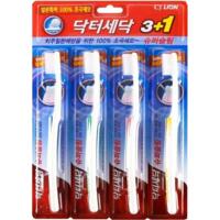 Зубная щетка Lion Dr.Sedoc Super Slim для слабых десен 3+1 шт