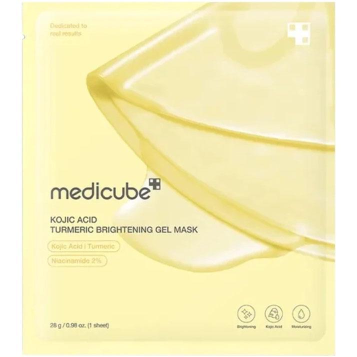 Маска гідрогелева Medicube Kojic Acid Turmeric освітлювальна 28 гфото1
