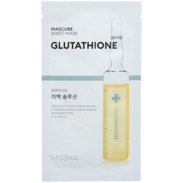 

Маска тканевая Missha Mascure Solution Успокаивающая Guaiazulene 28 мл