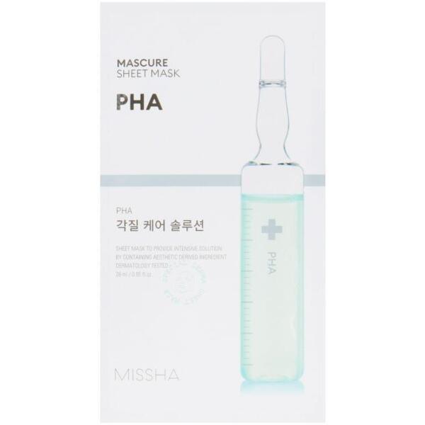 

Маска тканевая Missha Mascure Solution Pha пилинг 28 мл