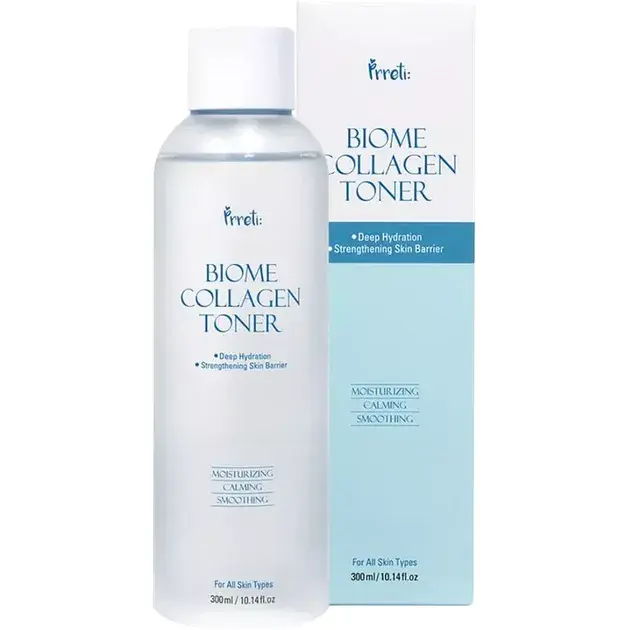 Тонер для обличчя Prreti Biome Collagen 300 млфото1