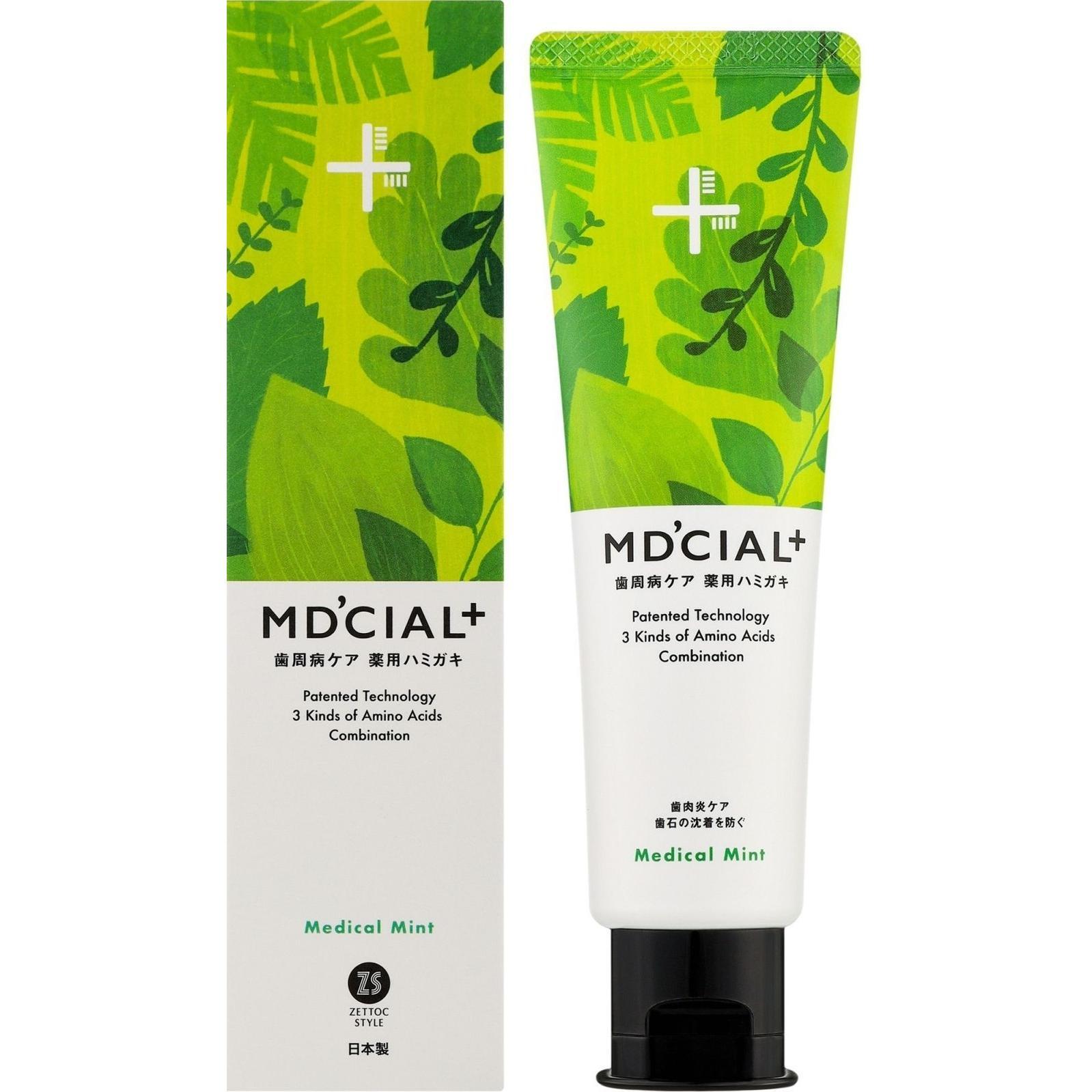 Зубная паста Zettoc Md`cal Medical Mint 100 г фото 1