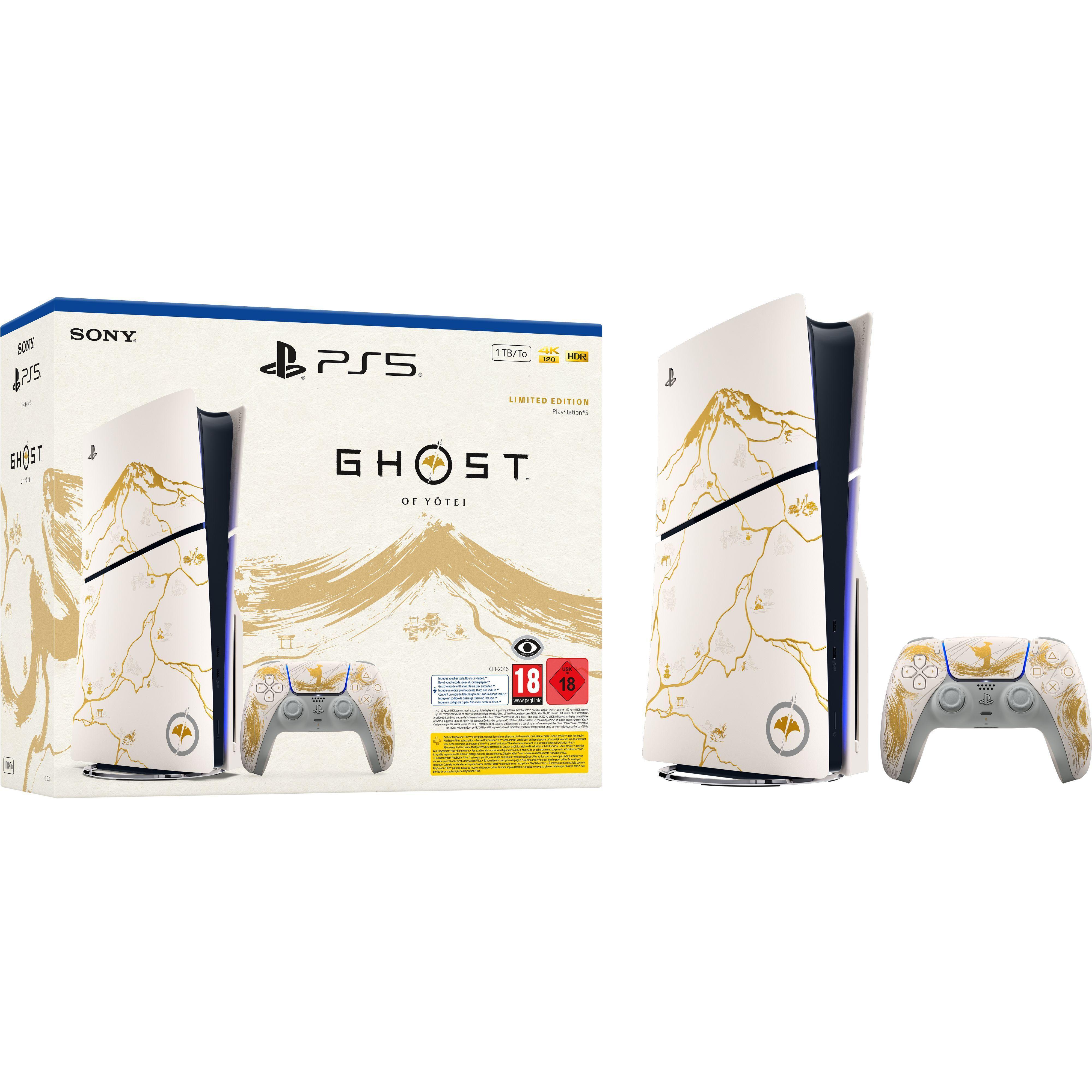 Ігрова консоль PlayStation 5 Slim (Ghost of Yotei Limited Edition)фото1