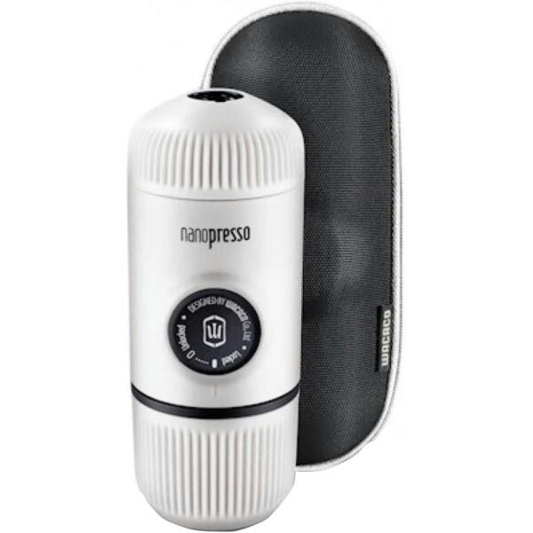 

Эспрессо-кофеварка портативная Nanopresso с чехлом Белая (WNANOWH)