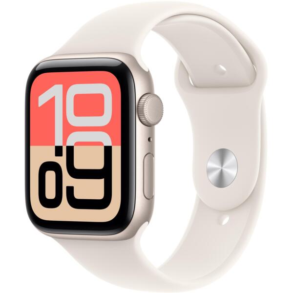 

Смарт-часы Apple Watch SE 3 GPS 40mm Starlight Aluminium Case with Starlight Sport Band - S/M