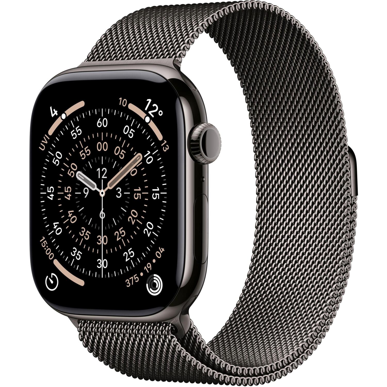 Смарт-годинник Apple Watch Series 11 GPS + Cellular 42mm Slate Titanium Case with Slate Milanese Loop