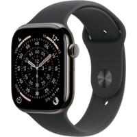 Смарт-часы Apple Watch Series 11 GPS + Cellular 46mm Slate Titanium Case with Black Sport Band - S/M