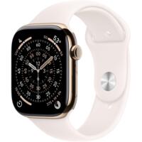 Смарт-часы Apple Watch Series 11 GPS + Cellular 46mm Gold Titanium Case with Light Blush Sport Band - M/L