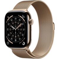 Смарт-часы Apple Watch Series 11 GPS + Cellular 46mm Gold Titanium Case with Gold Milanese Loop - M/L