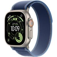 Смарт-часы Apple Watch Ultra 3 GPS + Cellular 49mm Natural Titanium Case with Blue/Bright Blue Trail Loop - S/M