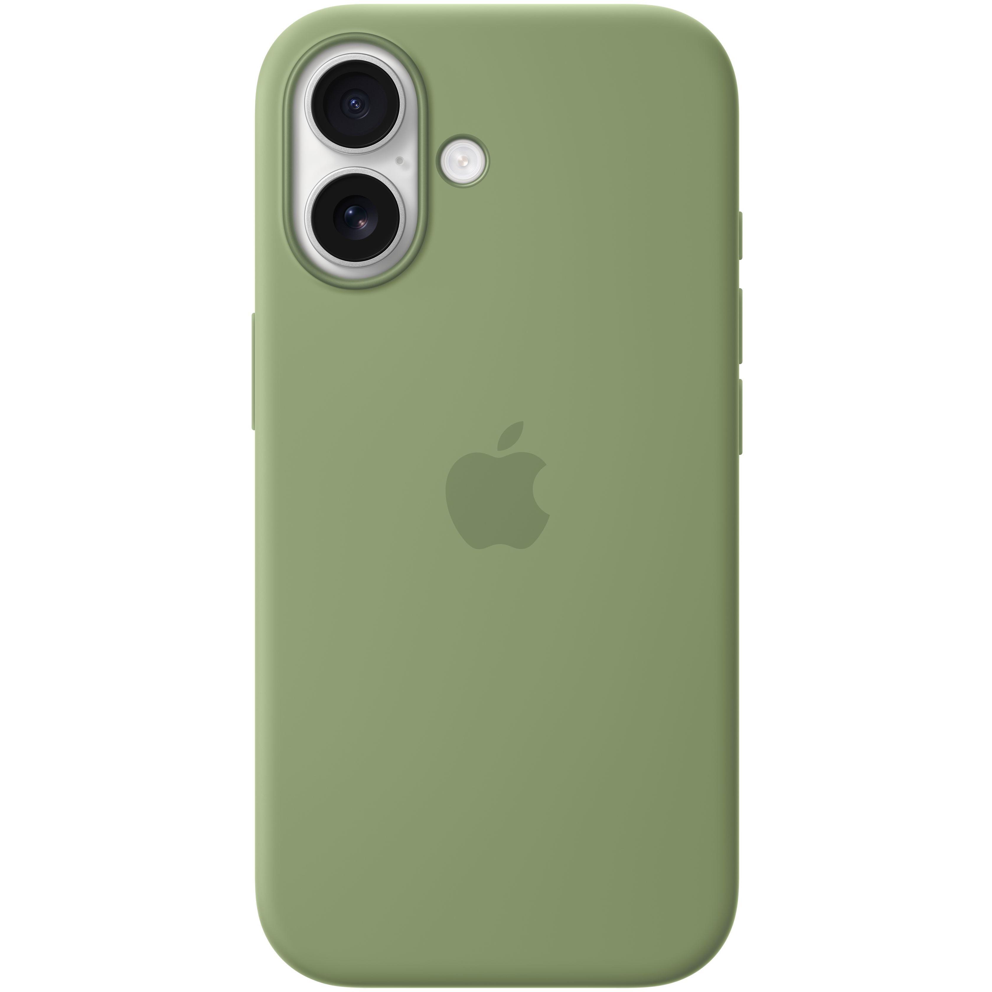 Чехол Apple для iPhone 17 Silicone Case with MagSafe Light Moss (MGEX4ZM/A) фото 1