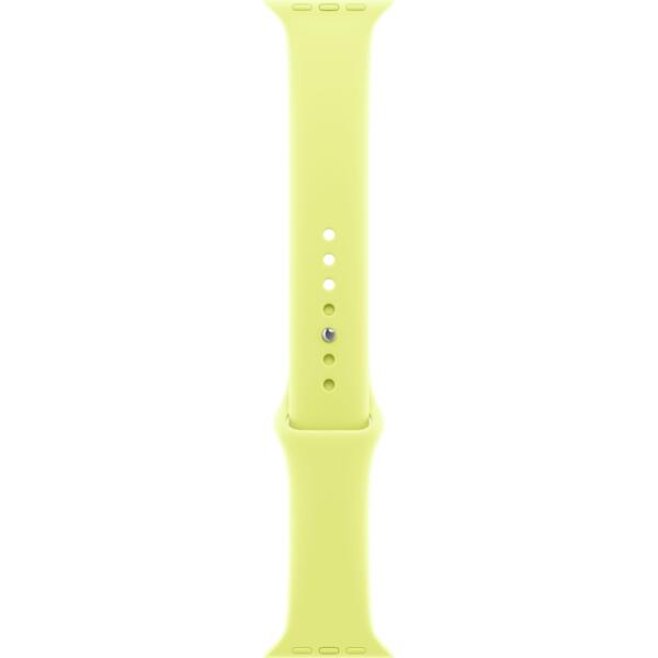 

Ремешок Аpple Watch 40mm Neon Yellow Sport Band M/L (MFFU4ZM/A)
