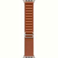 Ремінець Аpple Watch 49mm Terra Cotta Alpine Loop Large Natural Titanium Finish (MFTD4ZM/A)