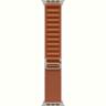 Ремінець Аpple Watch 49mm Terra Cotta Alpine Loop Large Natural Titanium Finish (MFTD4ZM/A)