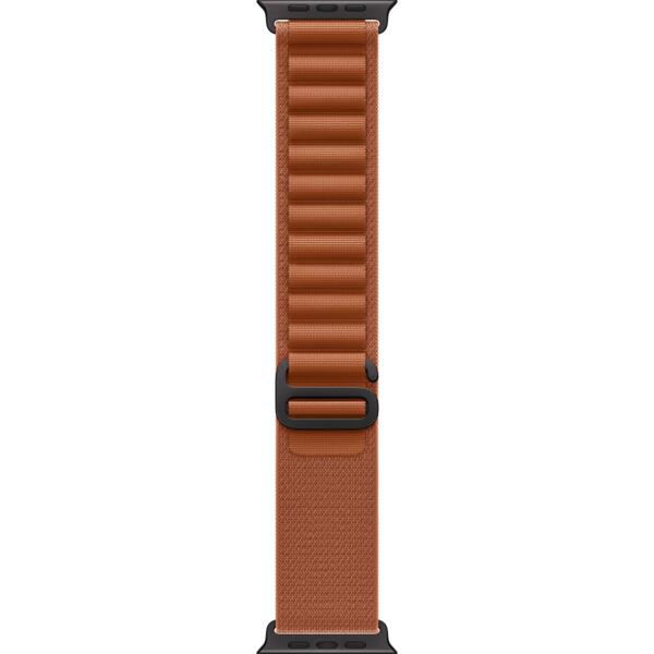

Ремешок Аpple Watch 49mm Terra Cotta Alpine Loop Medium Black Titanium Finish (MG9E4ZM/A)