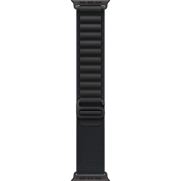 

Ремешок Аpple Watch 49mm Black Alpine Loop Small Black Titanium Finish (MG9G4ZM/A)