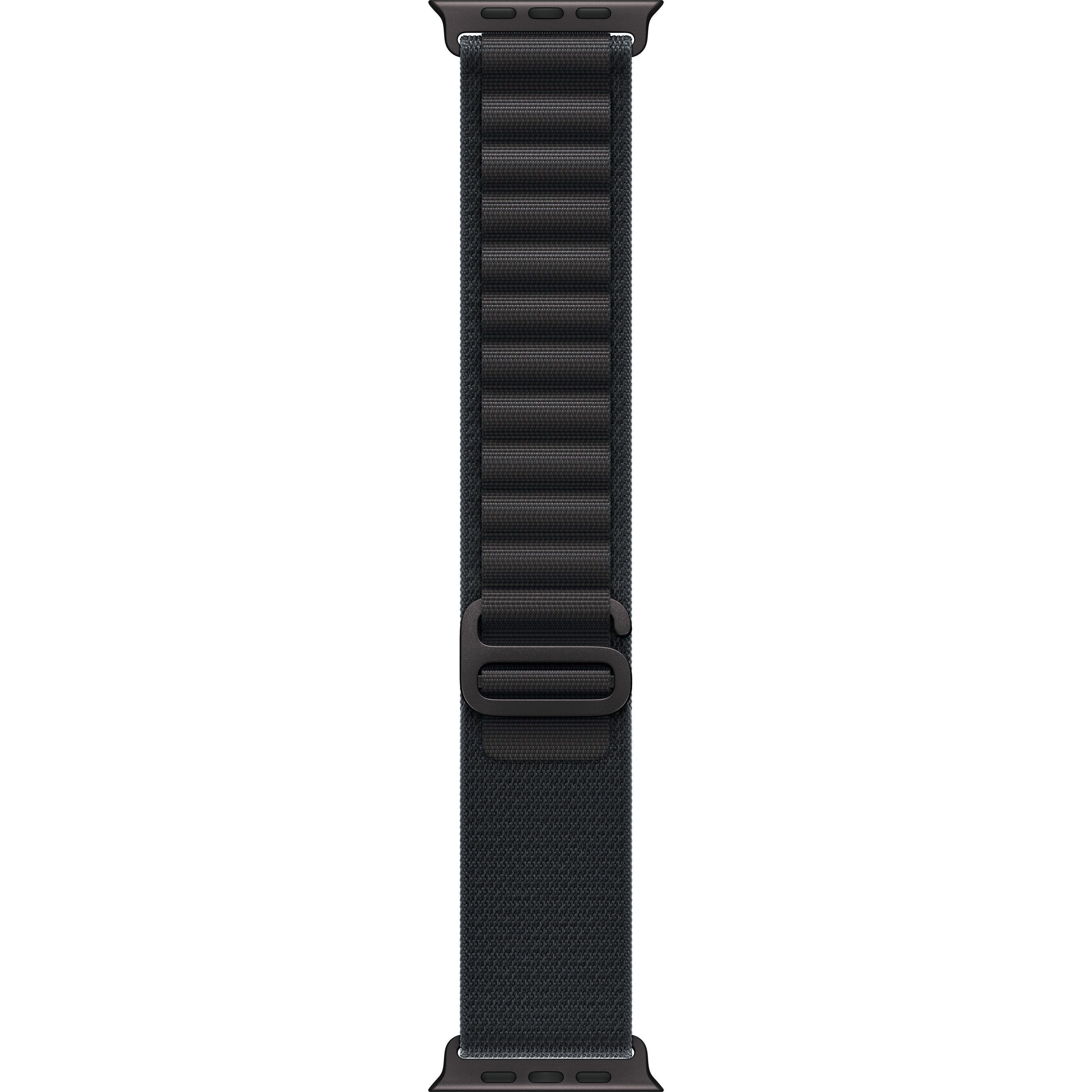 Ремешок Аpple Watch 49mm Black Alpine Loop Medium Black Titanium Finish (MG9H4ZM/A) фото 1