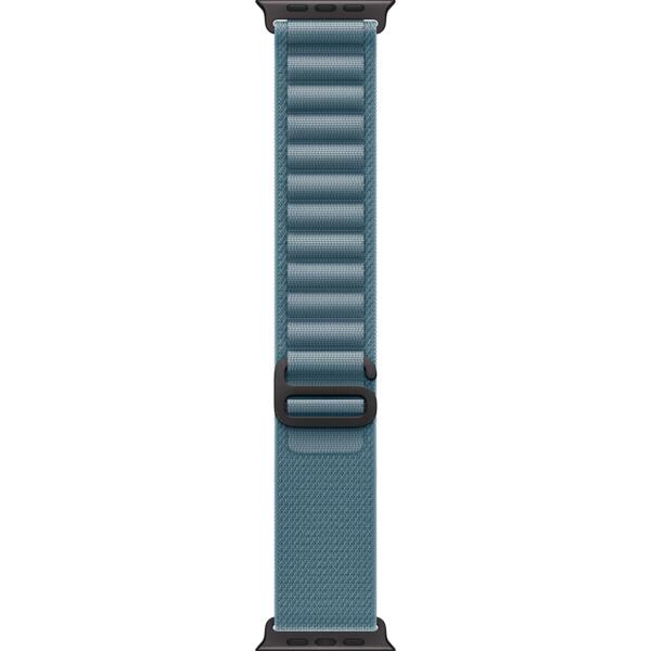 

Ремешок Аpple Watch 49mm Light Blue Alpine Loop Medium Black Titanium Finish (MG9L4ZM/A)