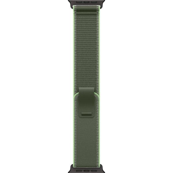 

Ремешок Аpple Watch 49mm Green/Neon Trail Loop S/M Black Titanium Finish (MG9N4ZM/A)
