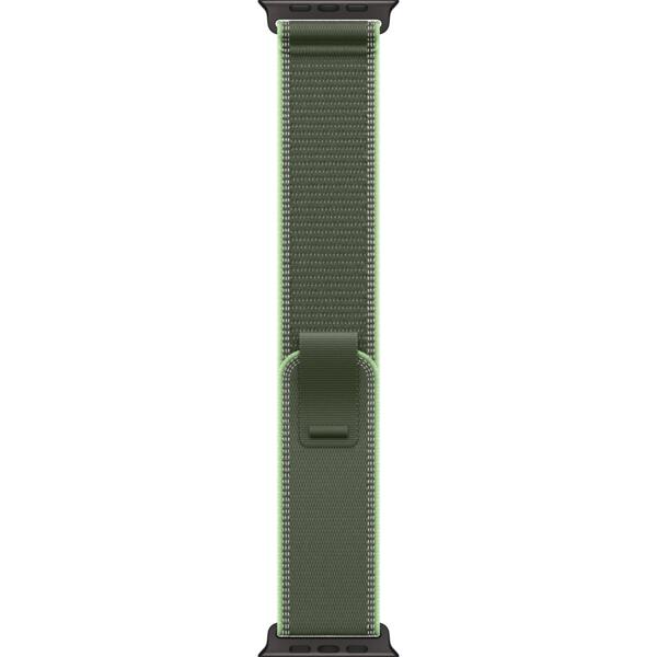 

Ремешок Аpple Watch 49mm Green/Neon Trail Loop M/L Black Titanium Finish (MG9P4ZM/A)