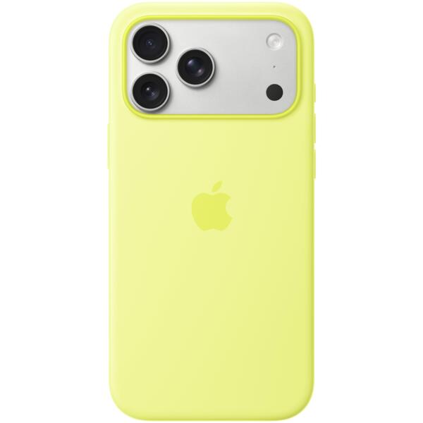 

Чехол Apple для iPhone 17 Pro Max Silicone Case with MagSafe Neon Yellow (MGFM4ZM/A)