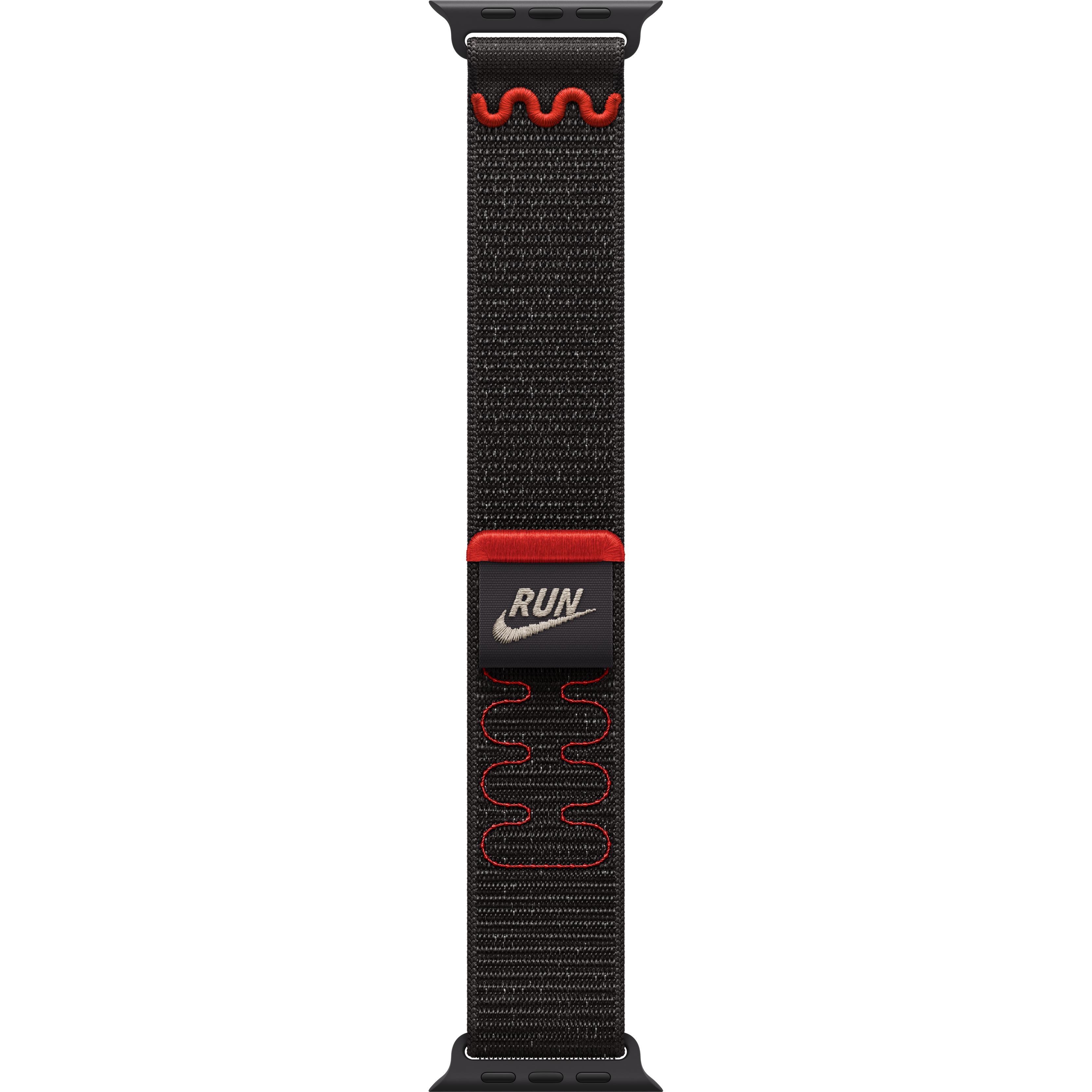 Ремінець Аpple Watch 40mm Midnight Black Nike Sport Loop (MGCP4ZM/A)фото1