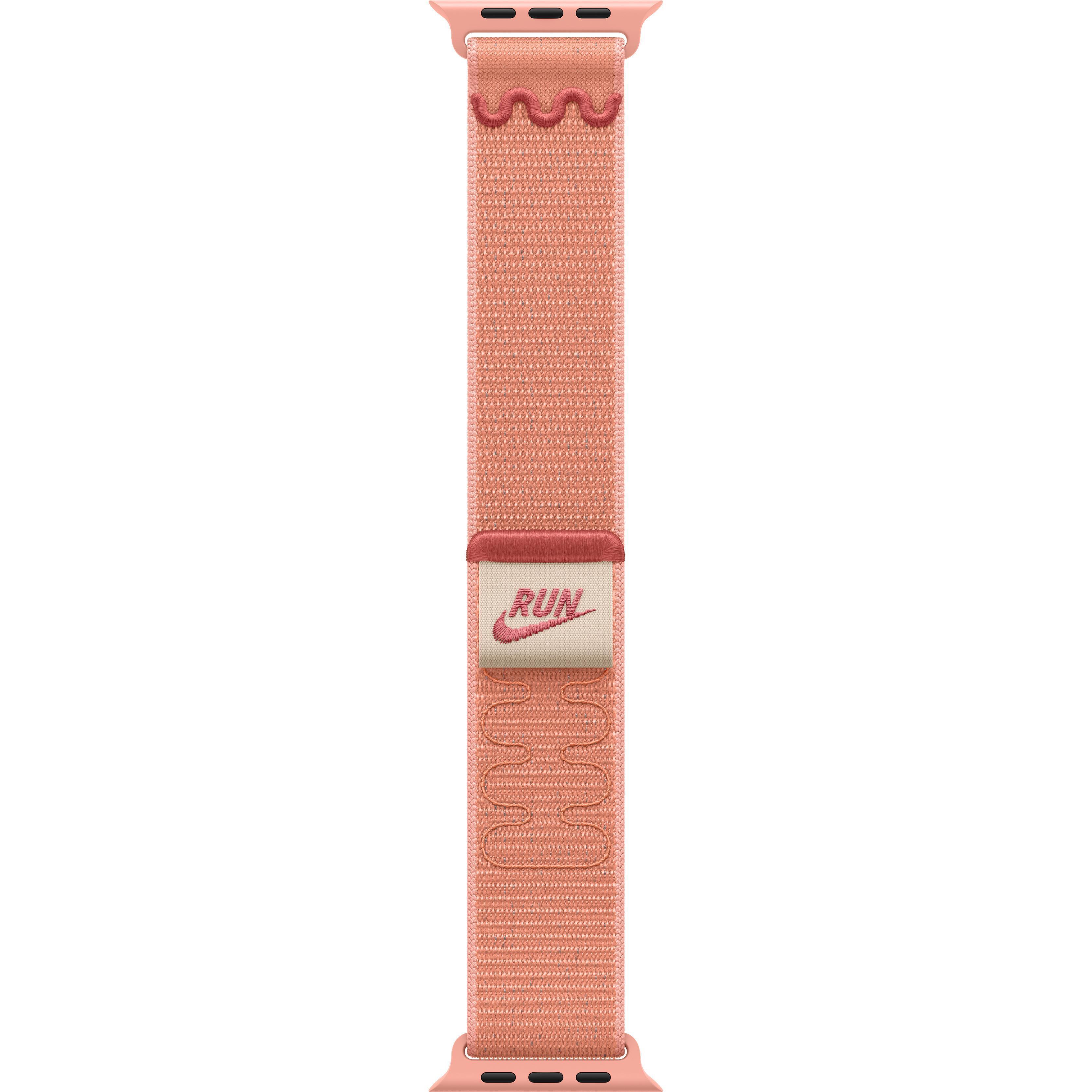 Ремешок Аpple Watch 42mm Alpenglow Pink Nike Sport Loop (MGD04ZM/A) фото 1